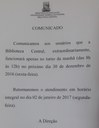 Comunicado 