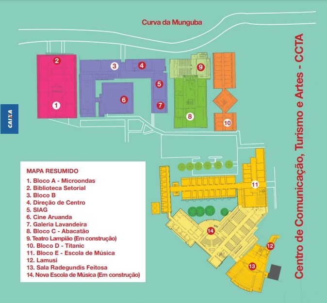 Mapa do CCTA