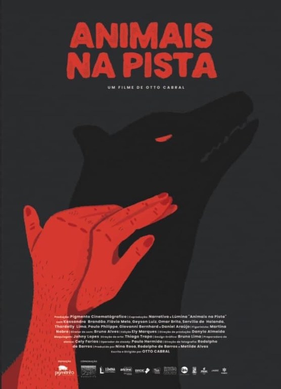 Cartaz do curta 'Animais na pista'