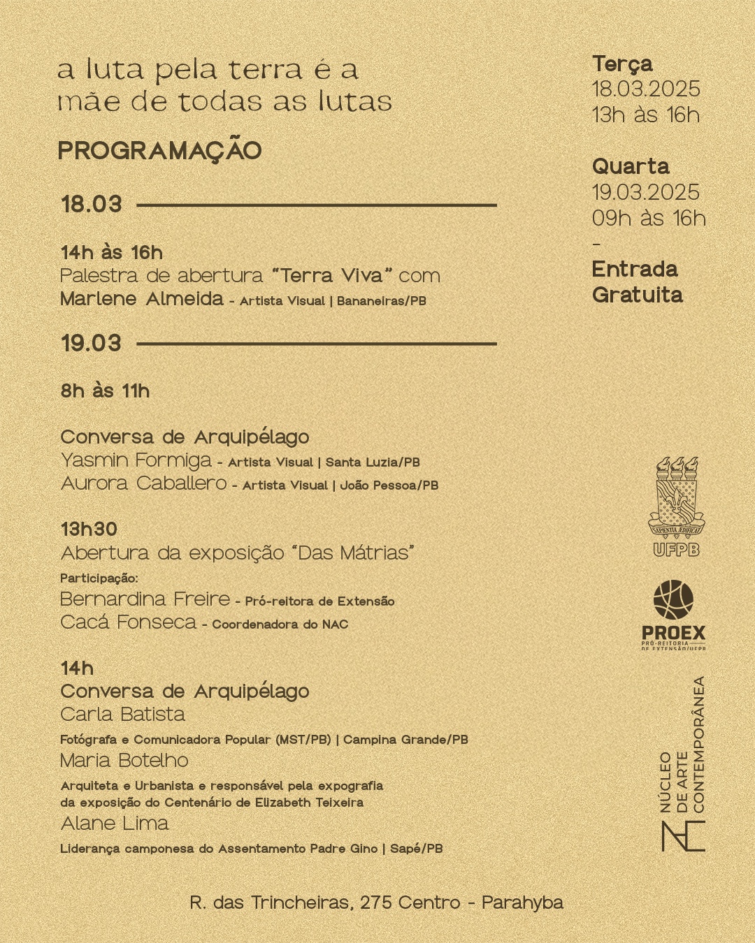 Ciclo de atividades no NAC II