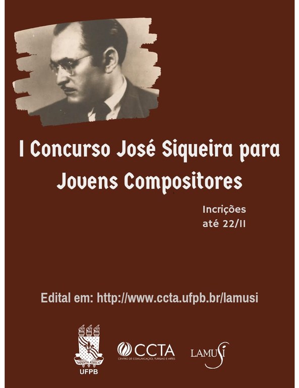 cartaz concurso josé siqueira 