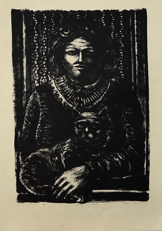 Flávio Tavares, Mulher com gato.