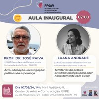 Aula Inaugural - PPGAV-UFPB/UFPE
