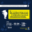 III Semana Científica de Comunicação e Relações Públicas